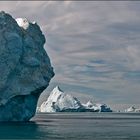 drfting icebergs