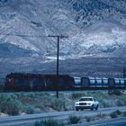 D&RGW #7647 ex SP/SSW short Train near Mojave