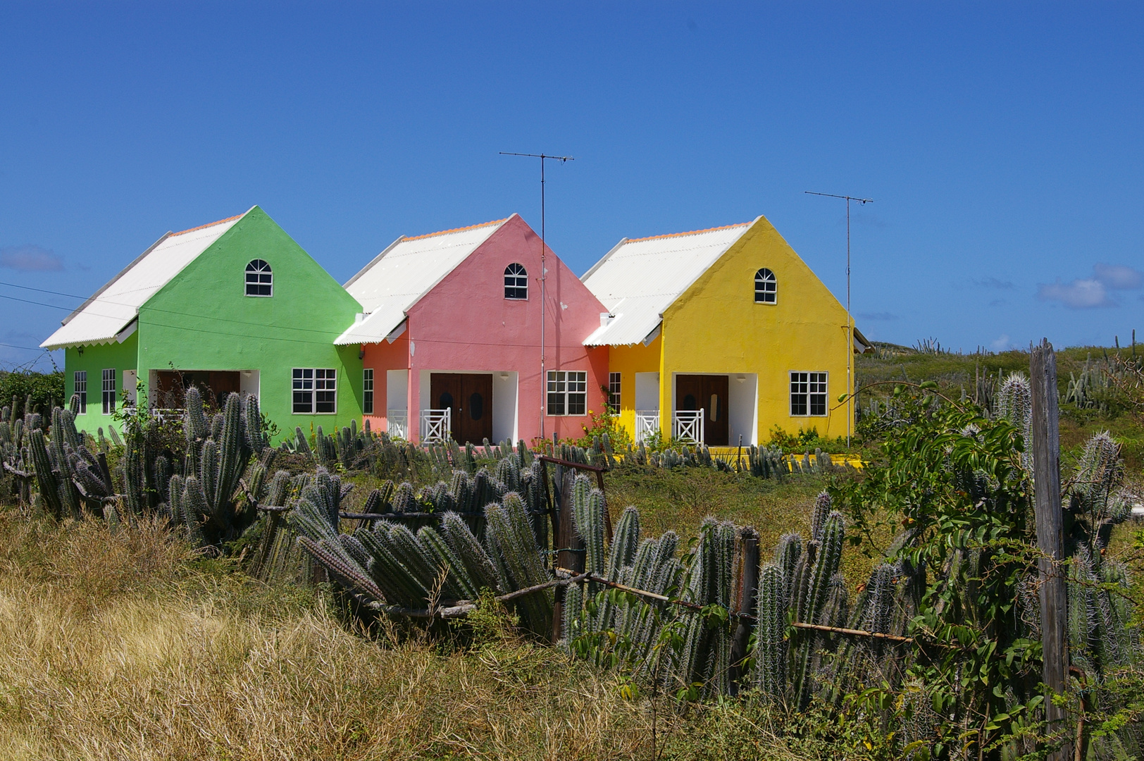 drie huisjes Curacao