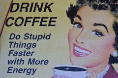 drink coffee