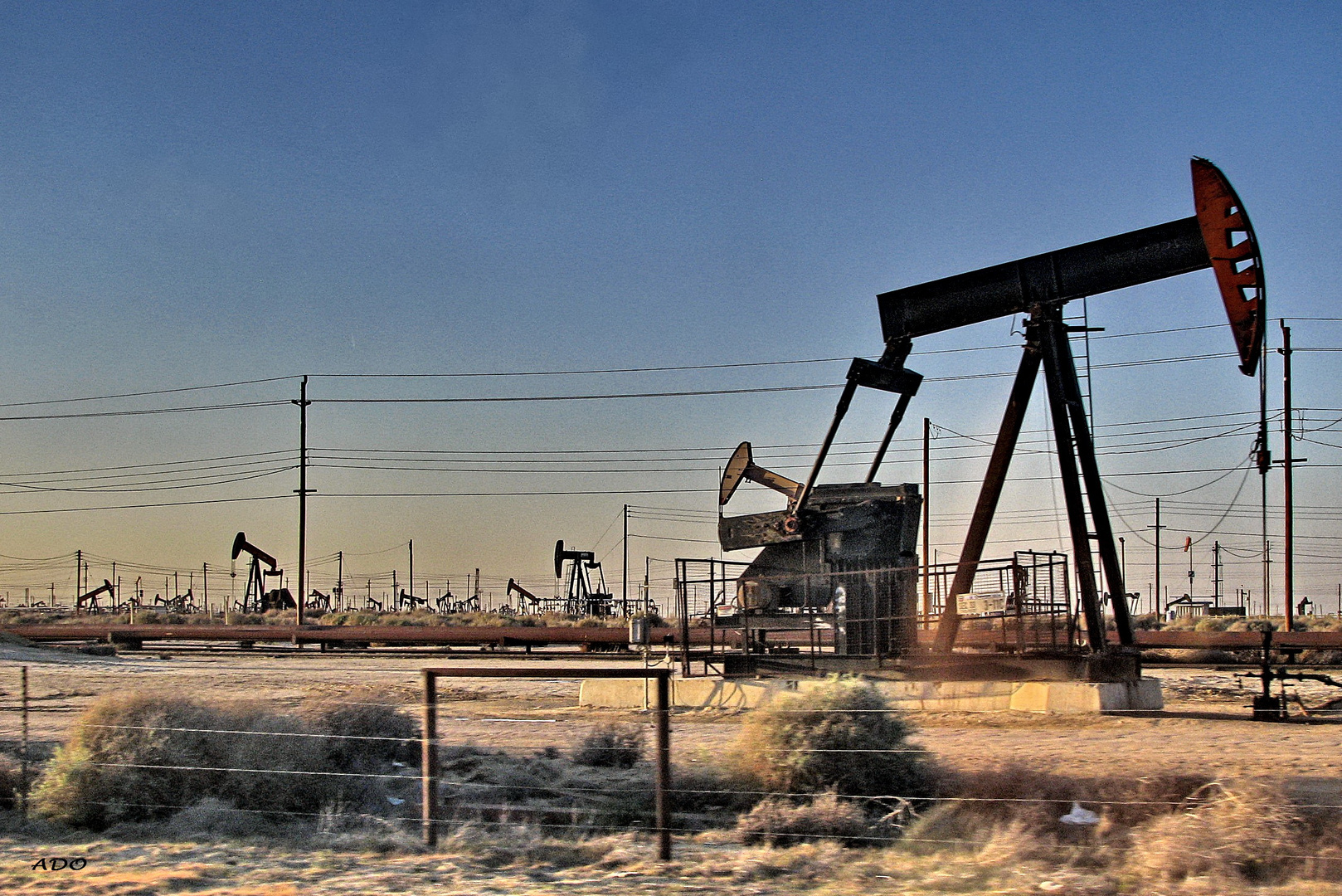 Drive - By Oil Field