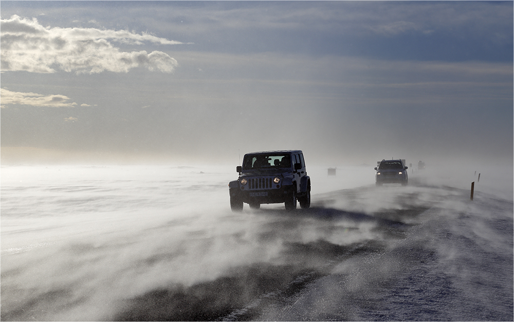 Driving in Iceland