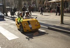 Driving in Ramblas