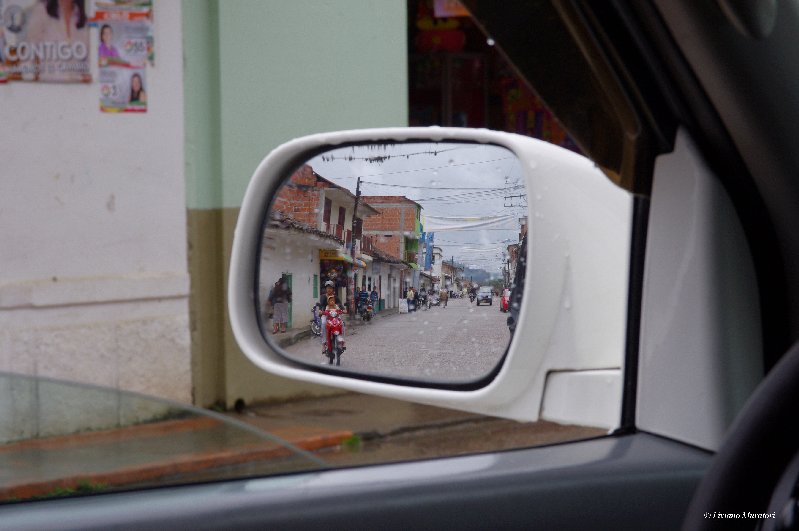 driving mirror San Agustin