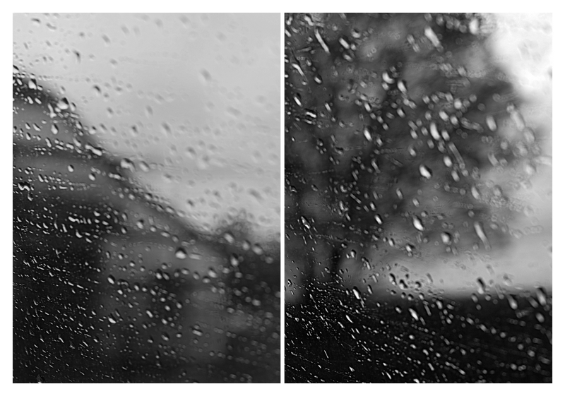 driving through rain, II