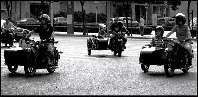 driving through shanghai