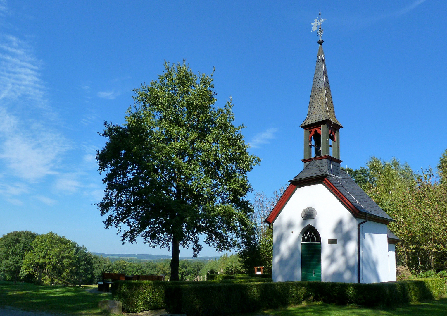 droben stehet die Kapelle...