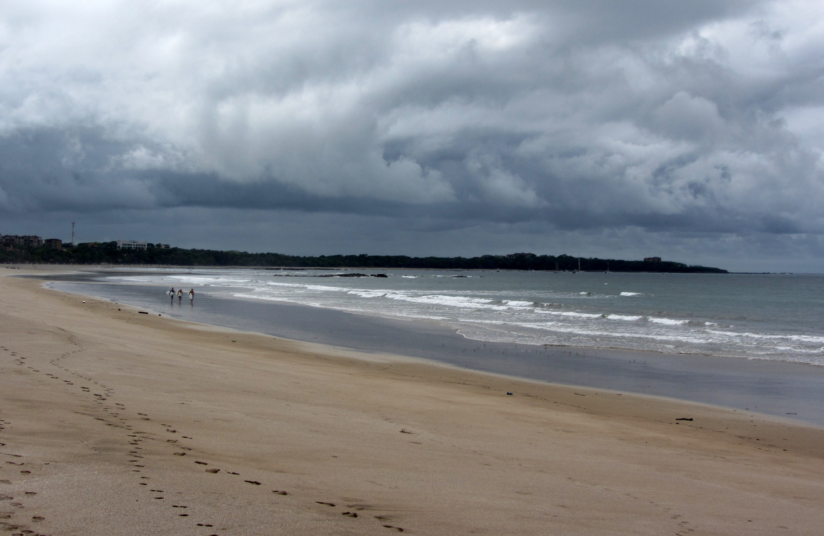 Drohende Wetterfront