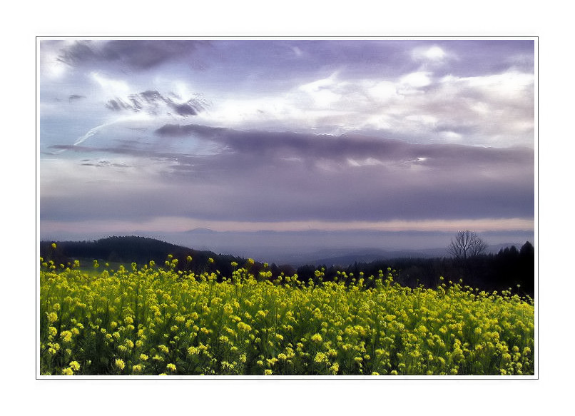 Drohende Wolken