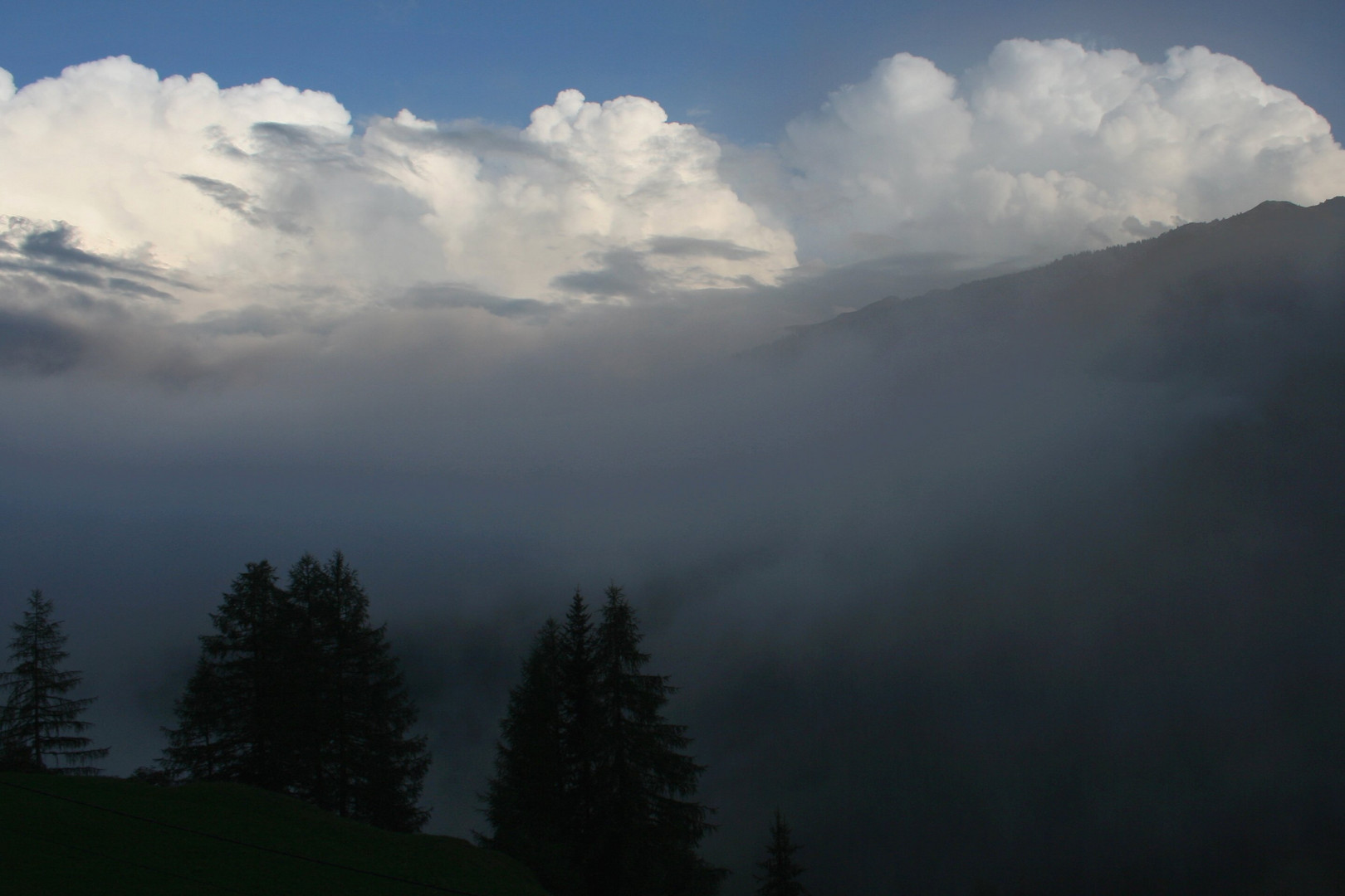 Drohende Wolken im Lesachtal