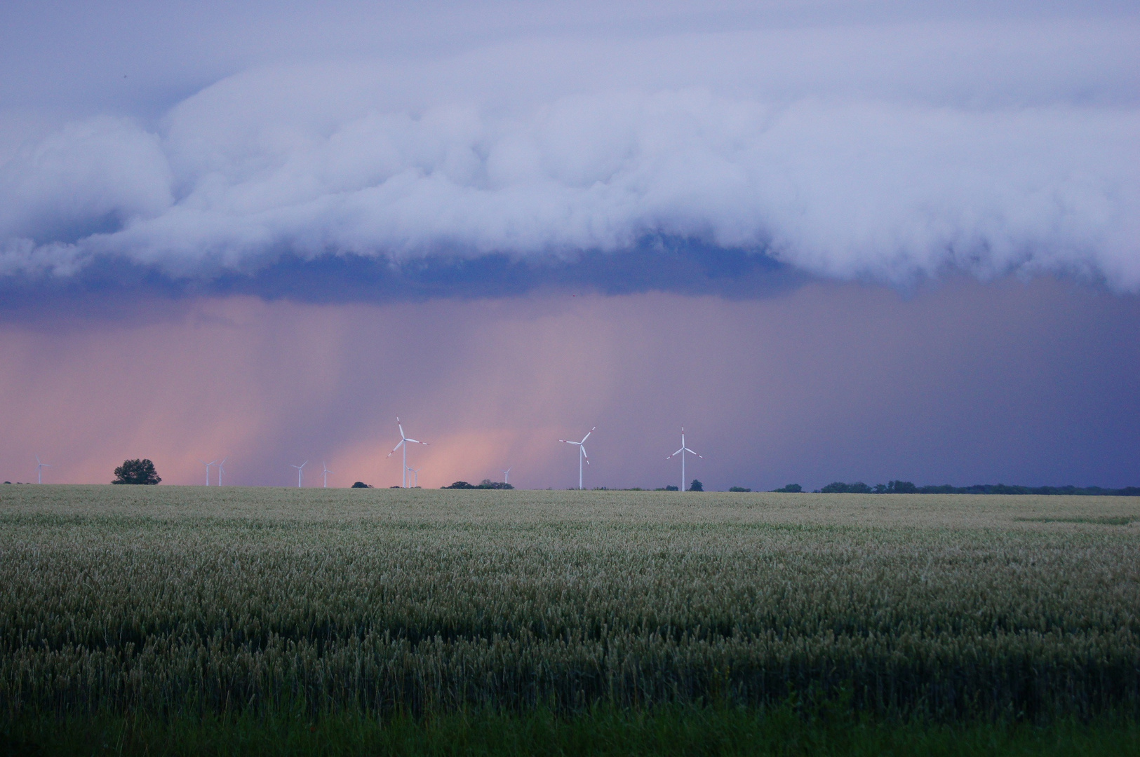 drohendes Gewitter