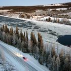 Drohne über Lappland