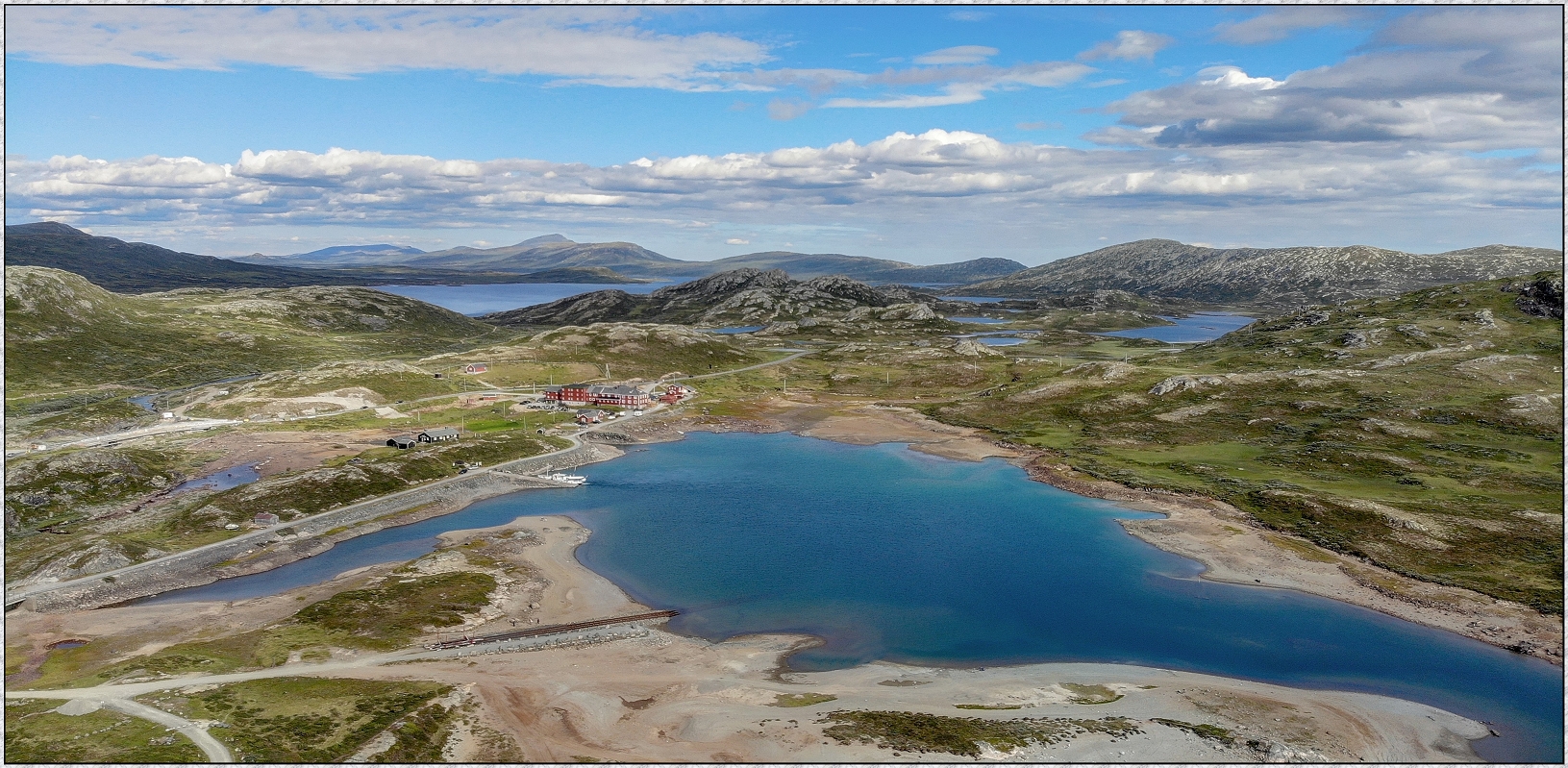 Drohnen Impression Bygdin; Norwegenreise Juli 2018