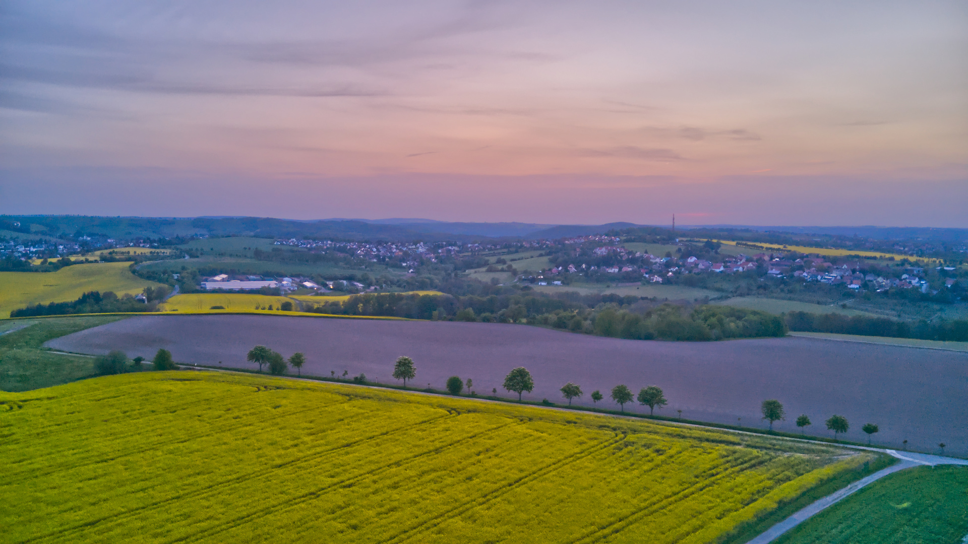 Drohnenblick Babisnauer Pappel 3