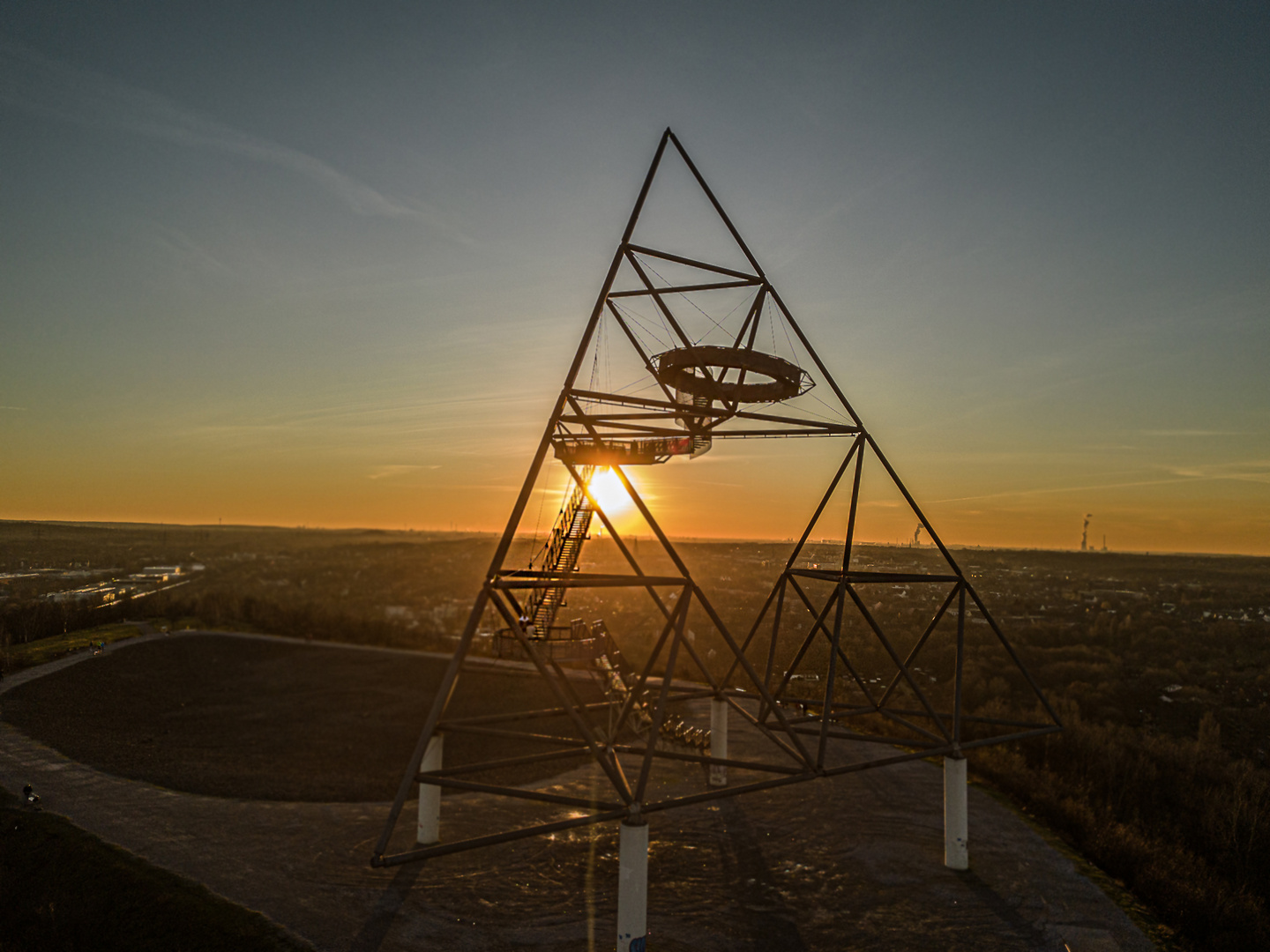 Drohnenfoto Tetraeder Bottrop