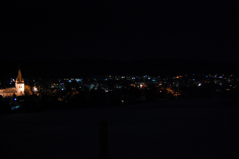 Drolshagen bei Nacht