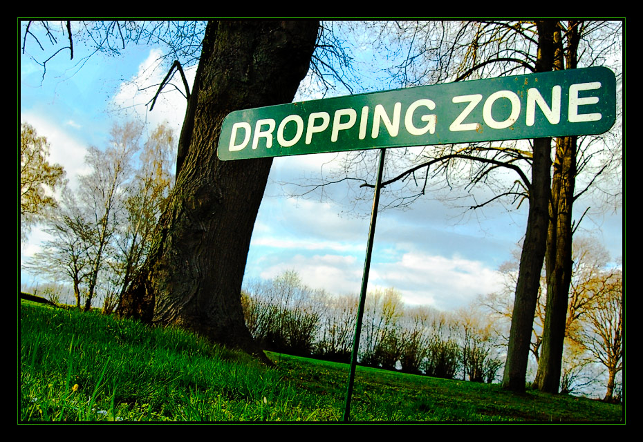 dropping zone