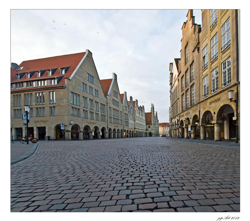 Drubbel mit Blick auf den Prinzipalmarkt...