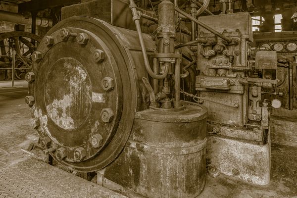 Druckbehälter an Brikettpresse