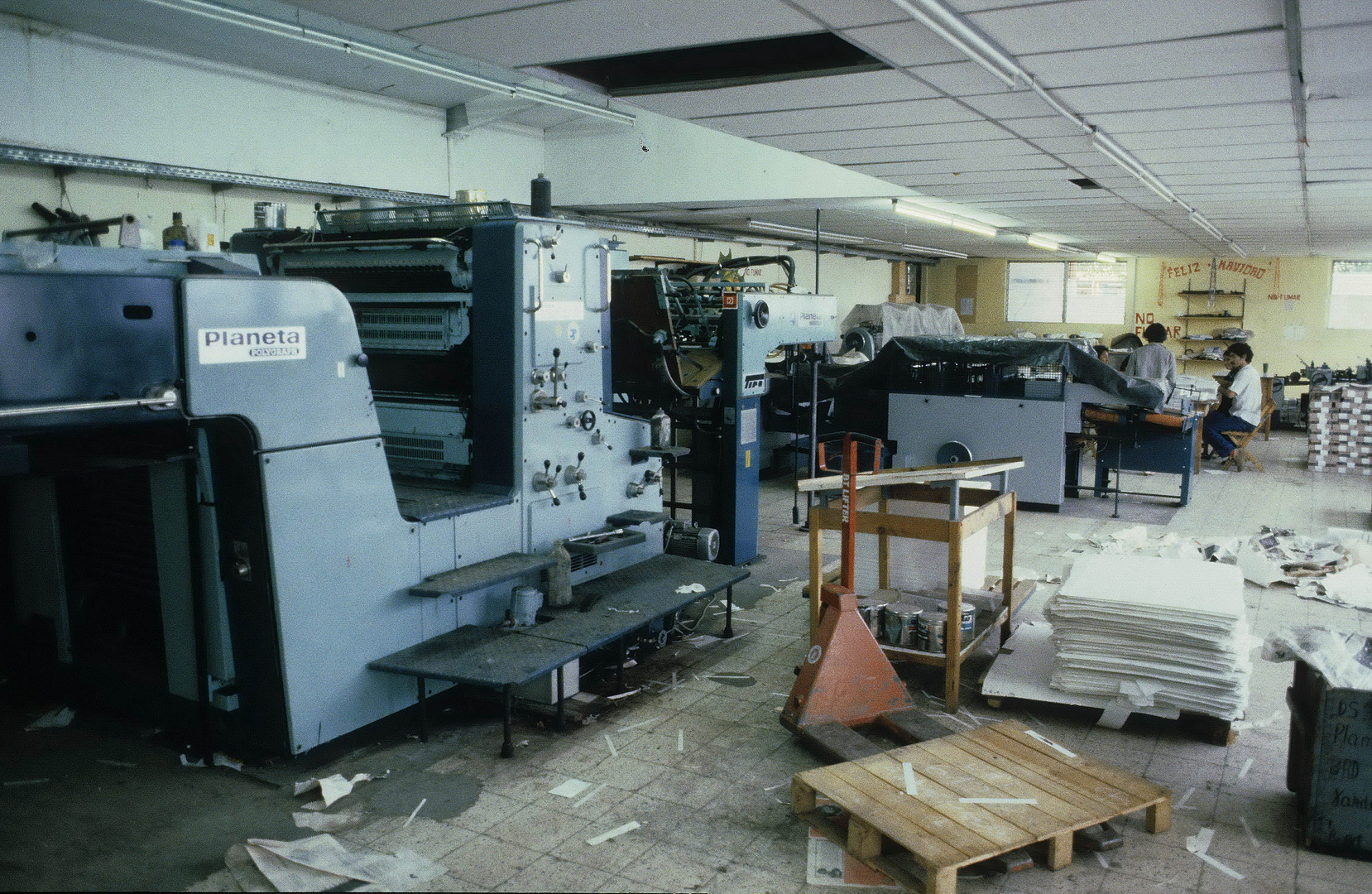 Druckerei "Los Muchachos", 1986