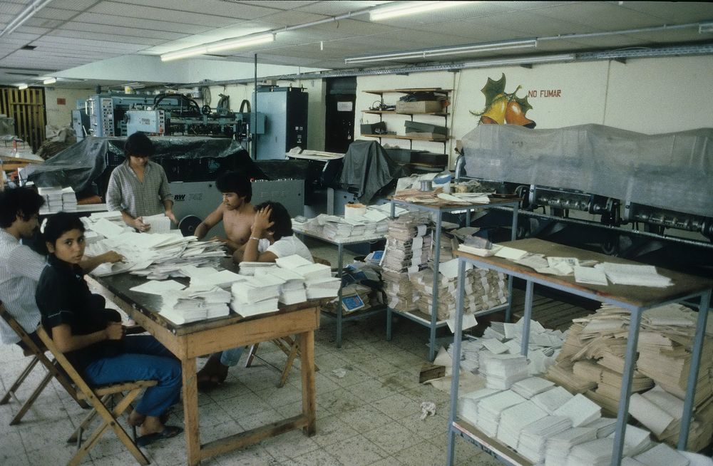 Druckerei "Los Muchachos", Managua