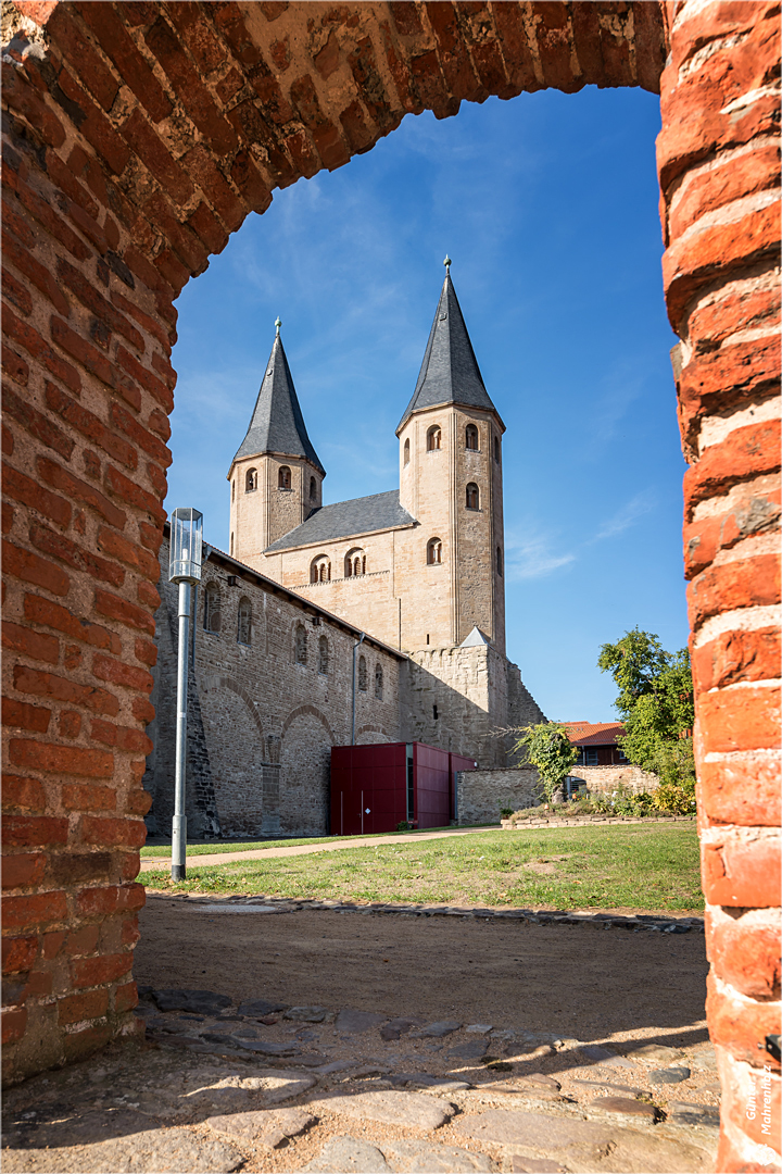 Drübeck, Westriegel der Klosterkirche St. Vitus