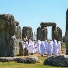 Druiden in Stonehenge