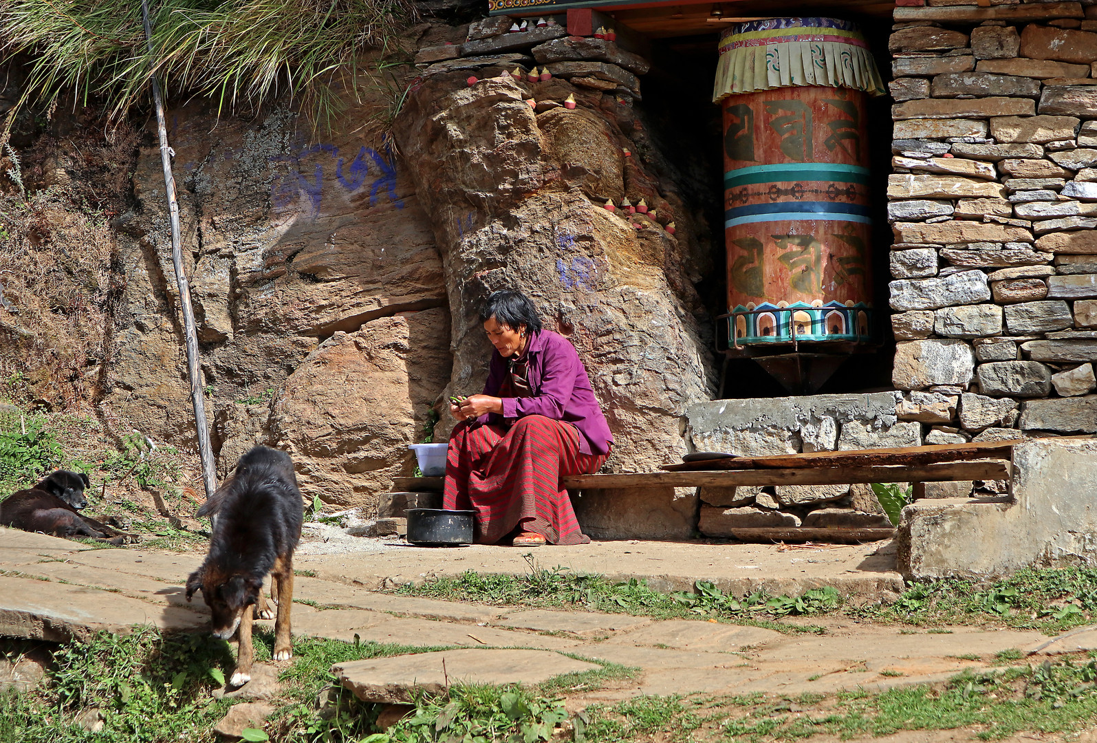 Drukgyel Dzong,Paro,Bhutan