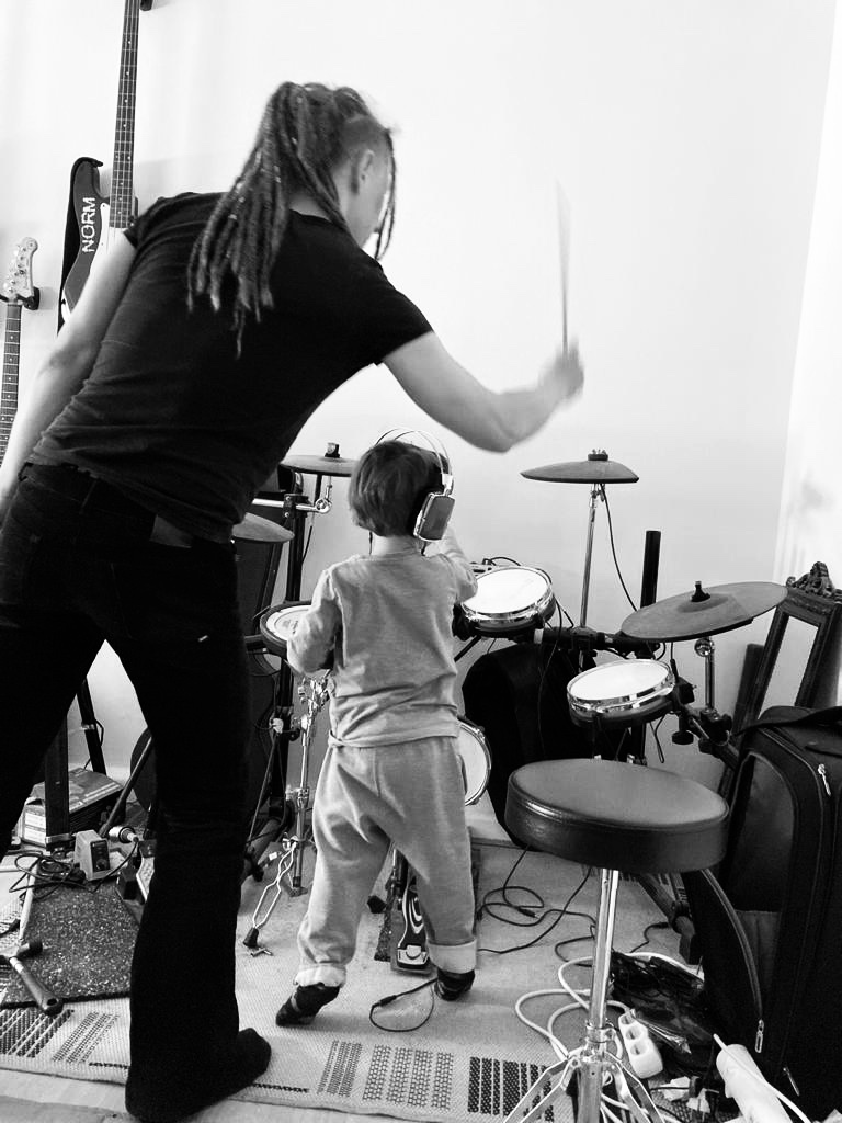 Drumming with Norm