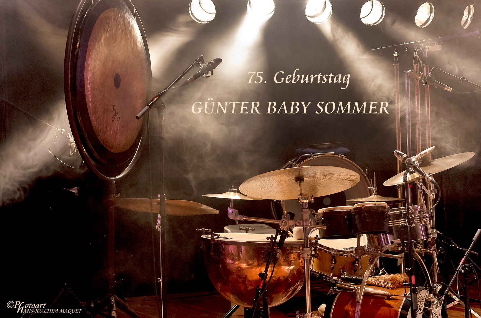 Drumset - Günter Baby Sommer