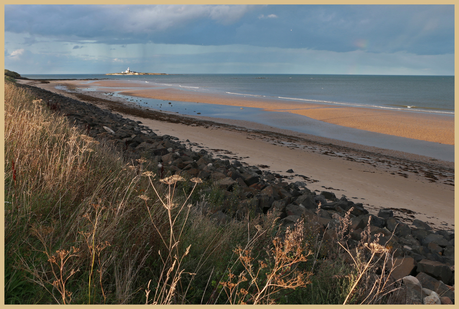 Druridge bay at dusk 2