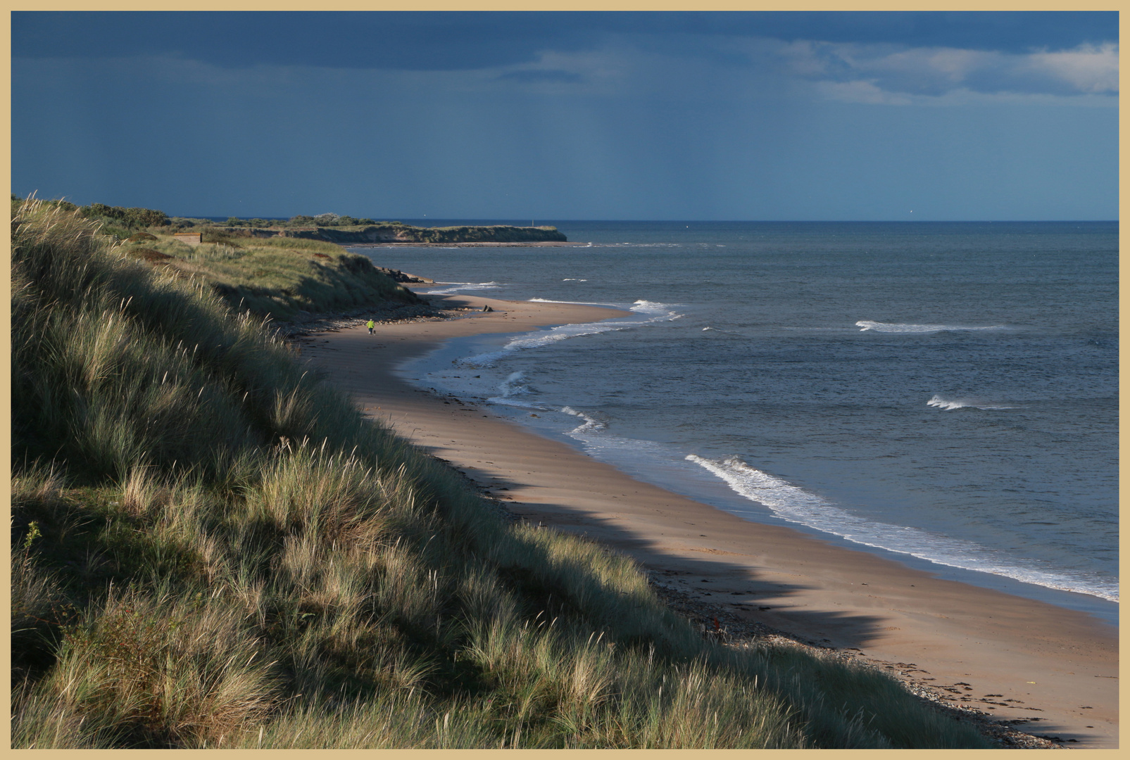 Druridge bay at dusk 4 photo & image landscape, coastal areas
