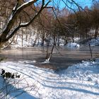 Drususquellsee im Winter