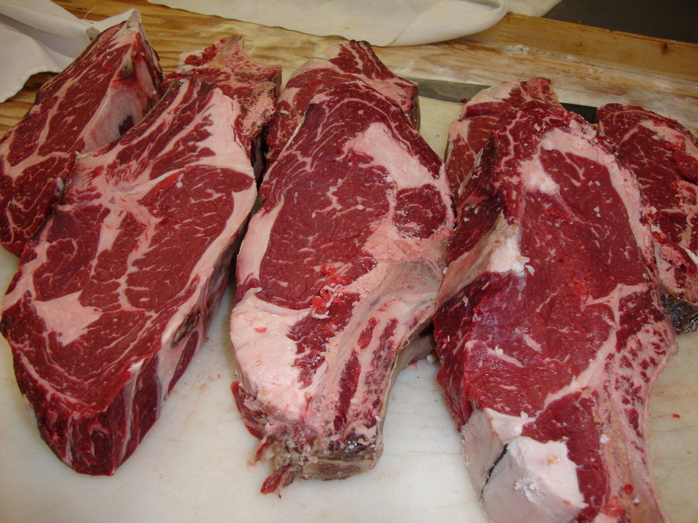 Dry aged Angus beef