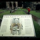 Dryburgh Abbey, the final resting place of Sir Walter Scott