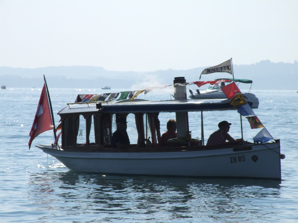 DS Minette auf dem Murtensee