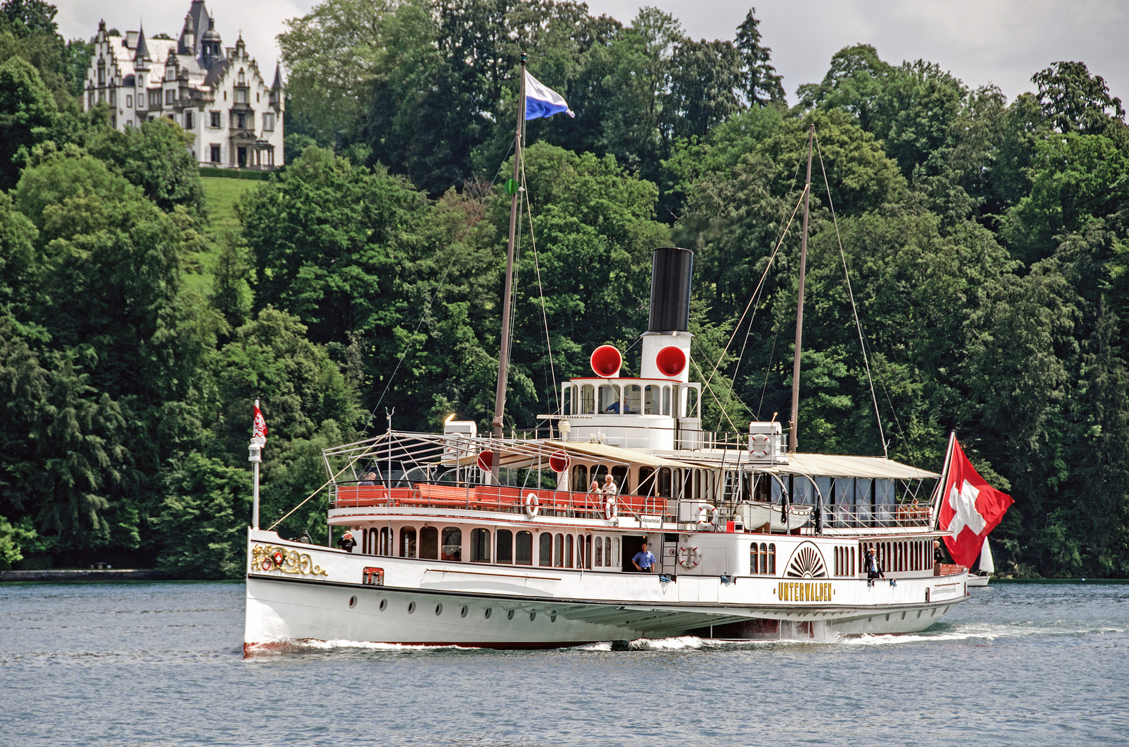 DS Unterwalden SGV  " Schifffahrtsgesellschaft Vierwaldstattersee "