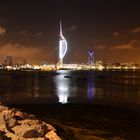 DSC_2668 Aussichtsturm mit Trauzimmer: Der Spinnaker-Tower von Portsmouth