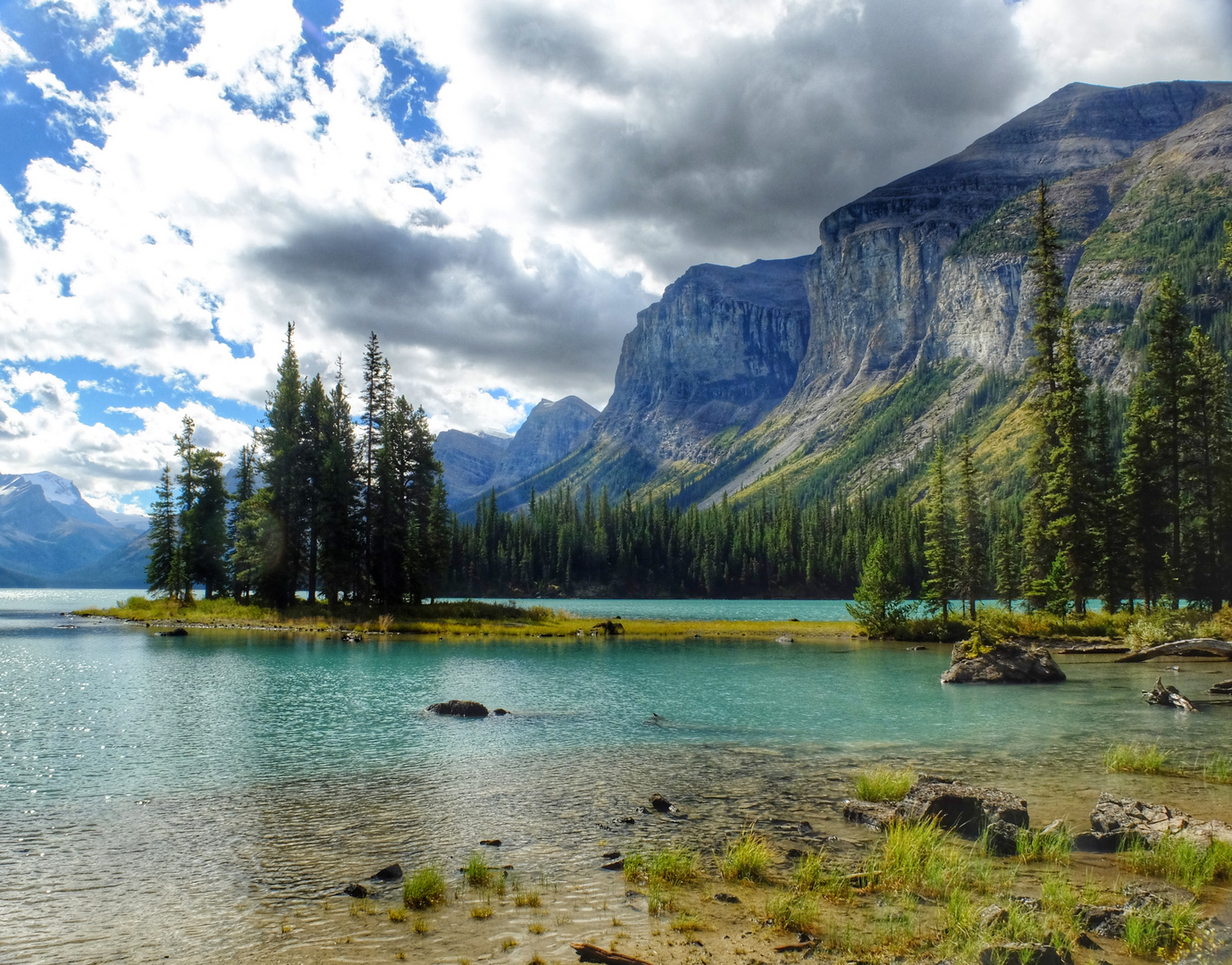 DSCF9693 - "Spirit Island", Maligne Lake, Alberta, Canada