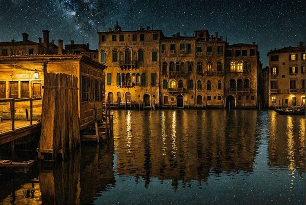 _DSF8688P-f29  __ STARRY NIGHT IN VENICE__