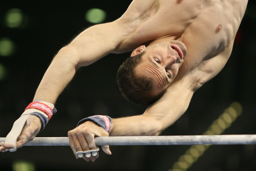 DTB Pokal 2008 #14 - Shirtless Gymnast