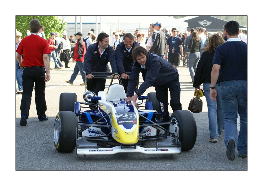 DTM 2007 Saisonauftakt in Hockenheim (08) - Formel 3 im Fahrerlager