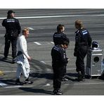 DTM 2007 Saisonauftakt in Hockenheim (16) - Mika Häkkinen vor dem Restart