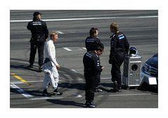 DTM 2007 Saisonauftakt in Hockenheim (16) - Mika Häkkinen vor dem Restart