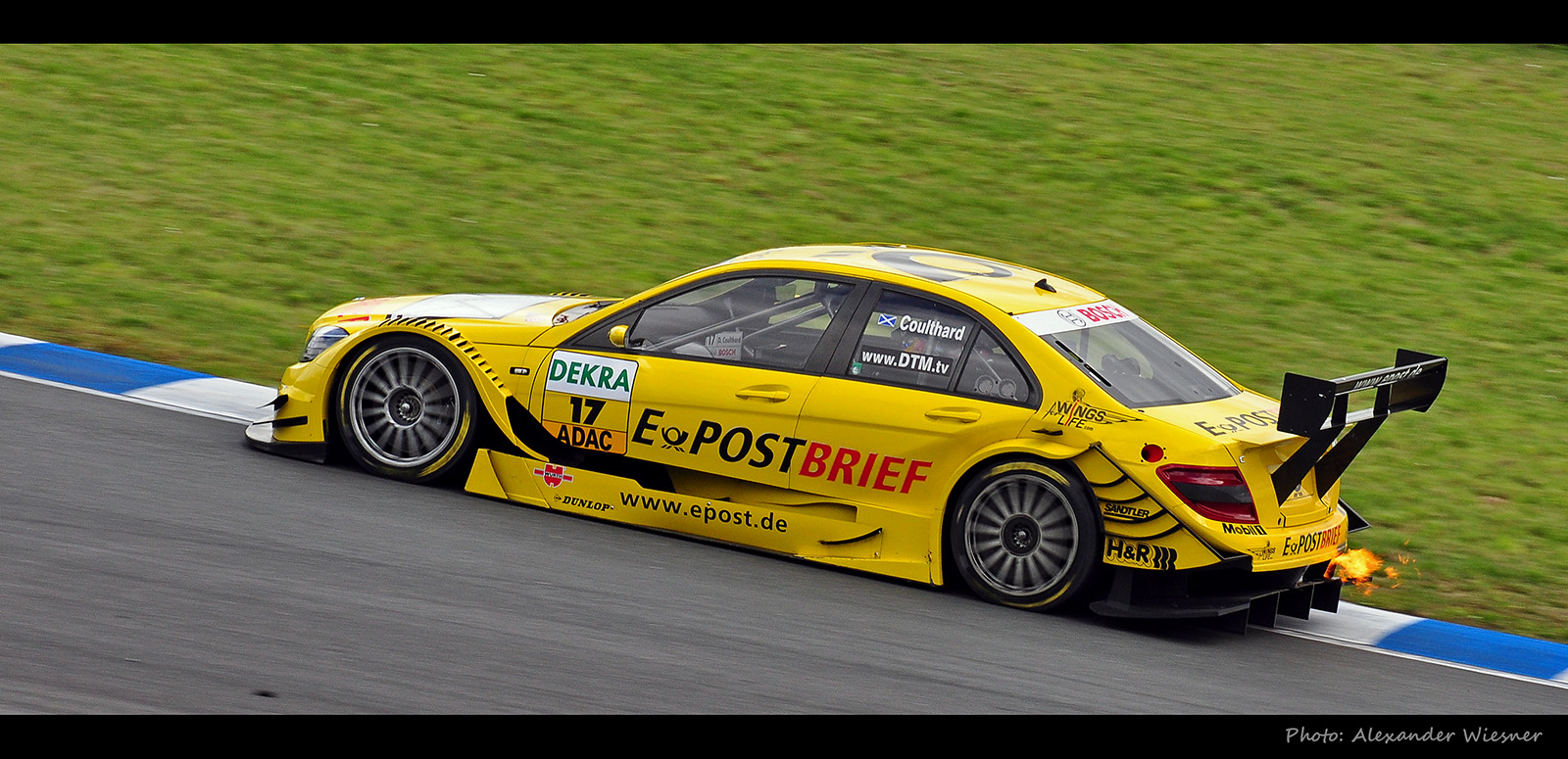 DTM 2010 - Mercedes #17 "flames"