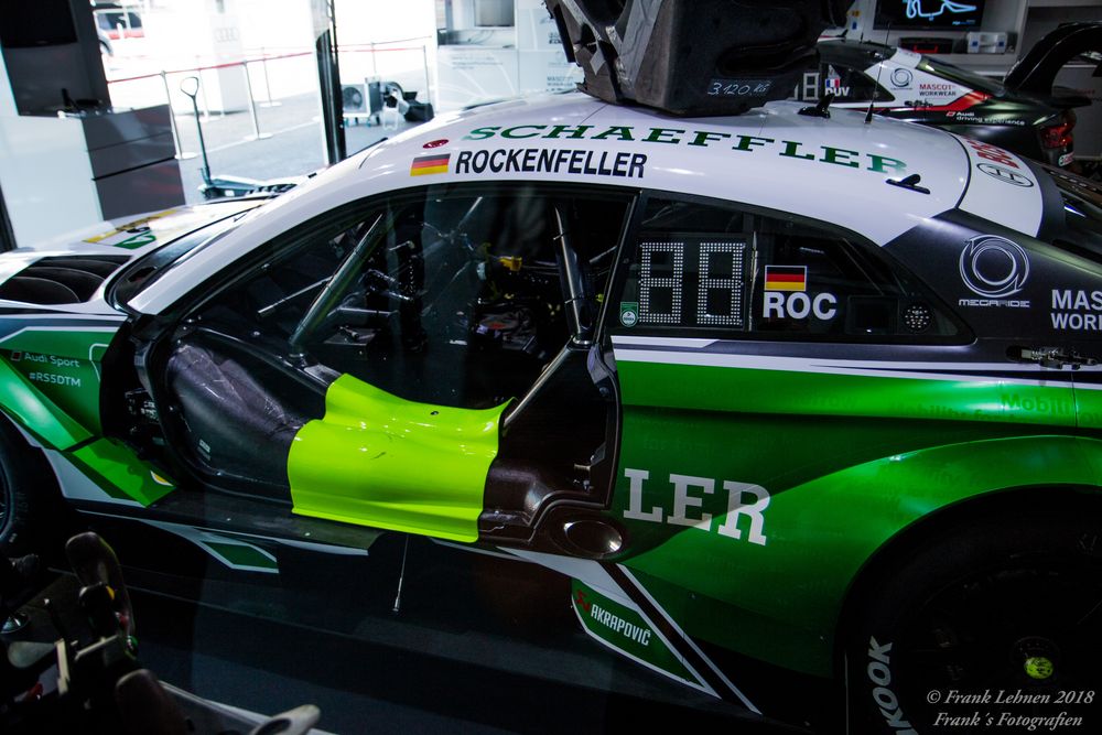 DTM Audi Cockpit Mike Rockenfeller