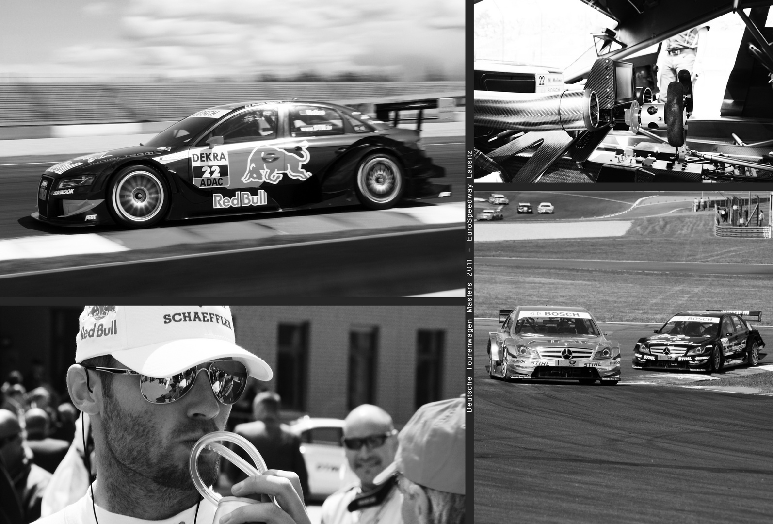 DTM Collage - EuroSpeedway Lausitz