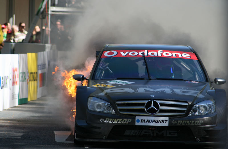 DTM-Düsseldorf 2007 Zwischenfall