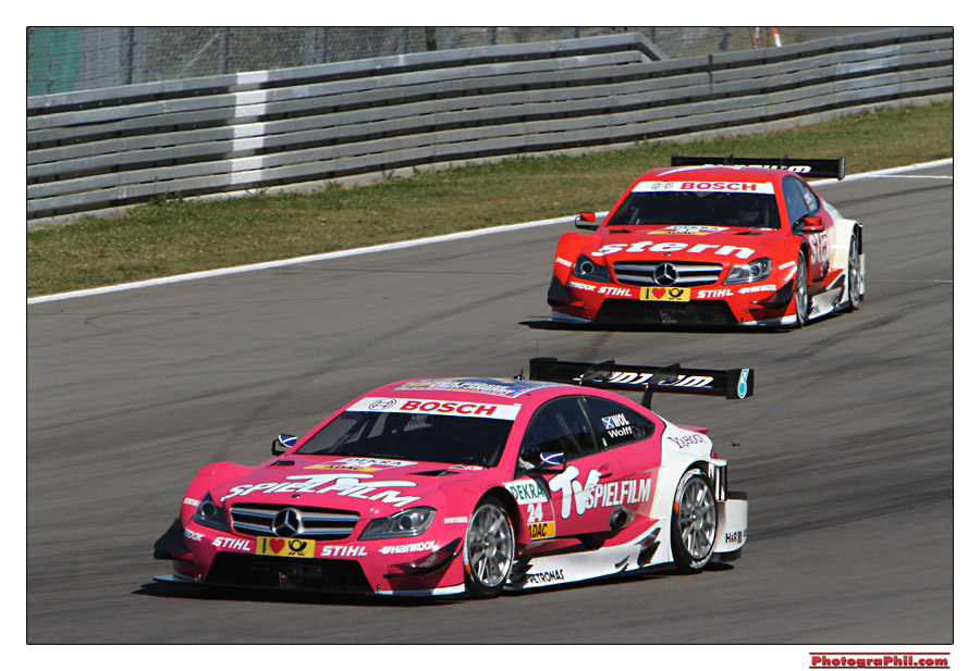 DTM @ Nürburgring 2012 // Rosa Rot