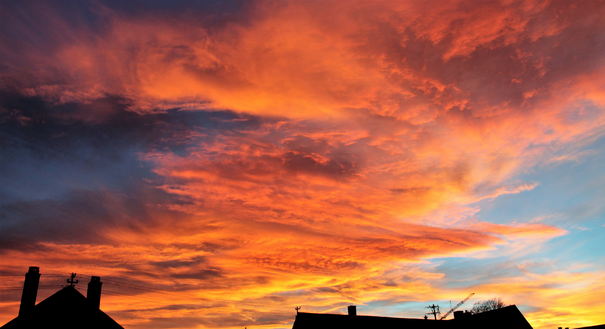 Du bist der Himmel - ich bin das Blau..